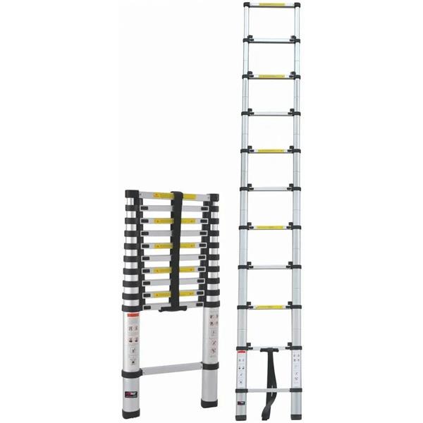 Protool 3.8 Metre Aluminium Telescopic Ladder