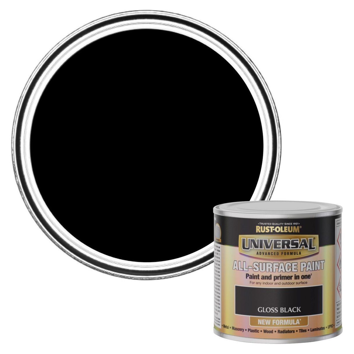 Rust-Oleum Universal All-Surface Paint Gloss Black