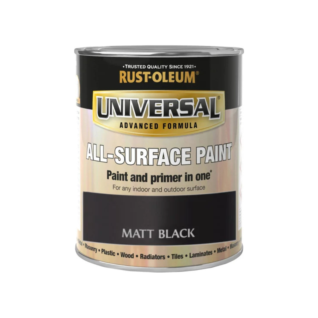 Rust-Oleum Universal All-Surface Paint Matt Black
