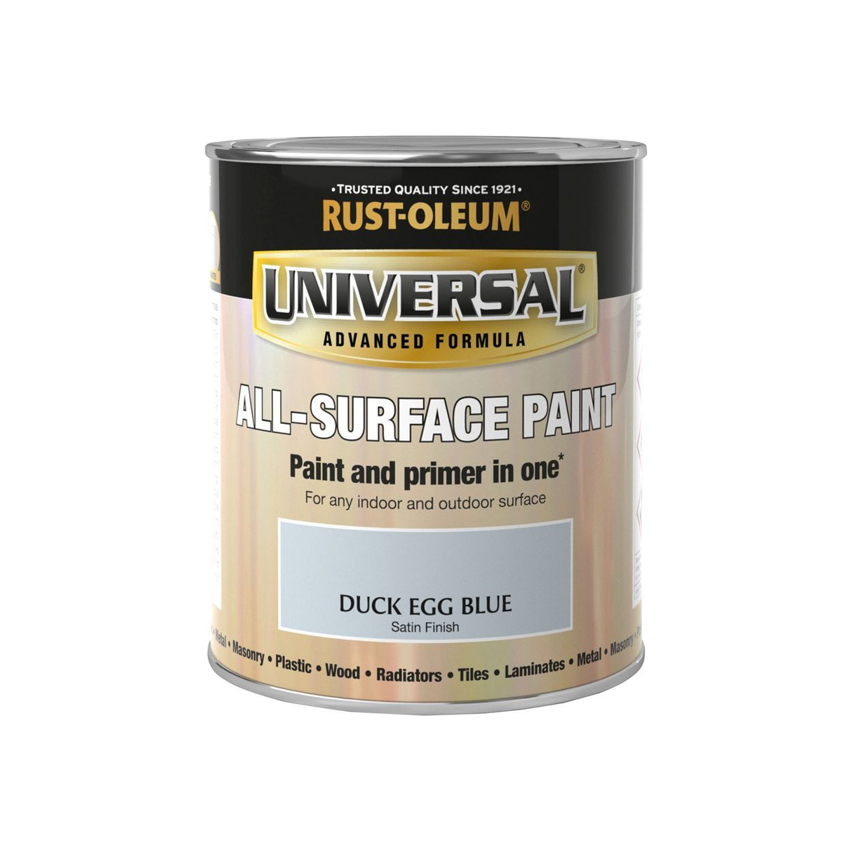 Rust-Oleum Universal All Surface Paint Duck Egg 750ml