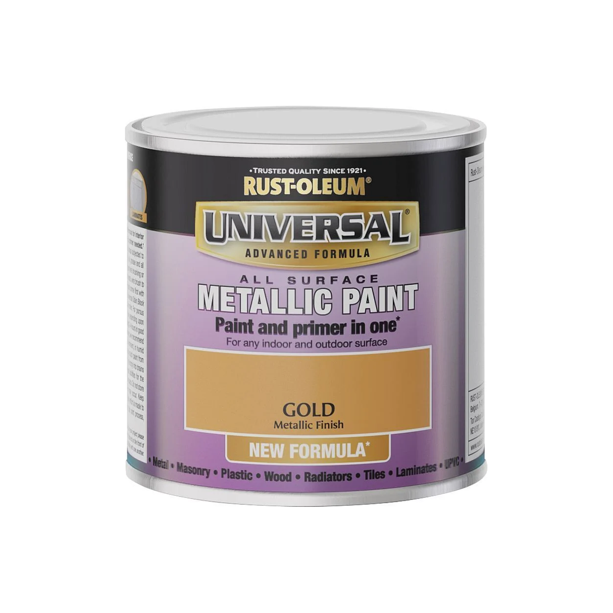 Rust-Oleum Universal Metallic Paint | Gold - 250ml