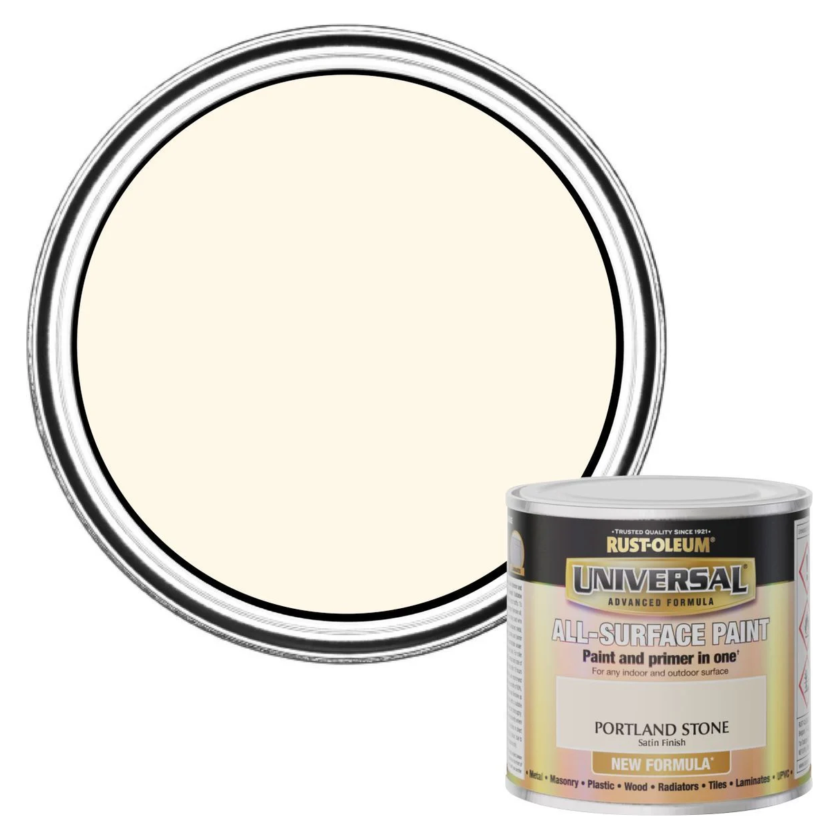 Rust-Oleum Universal Portland Stone | Satin - 250ml