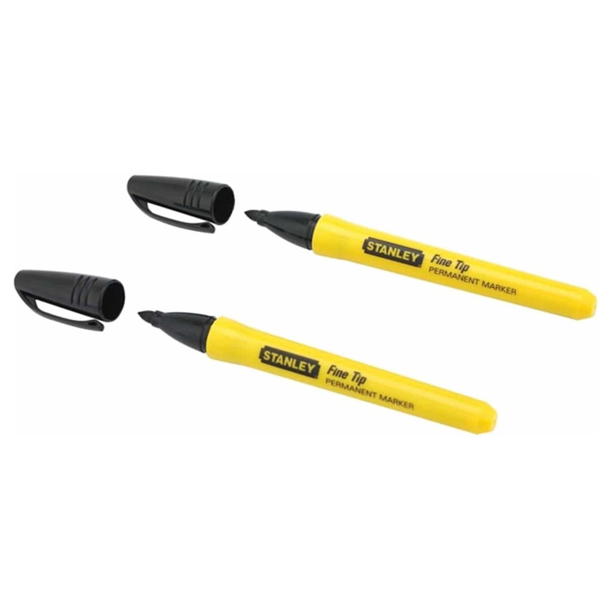 Stanley Fine Markers Black - Pack 2