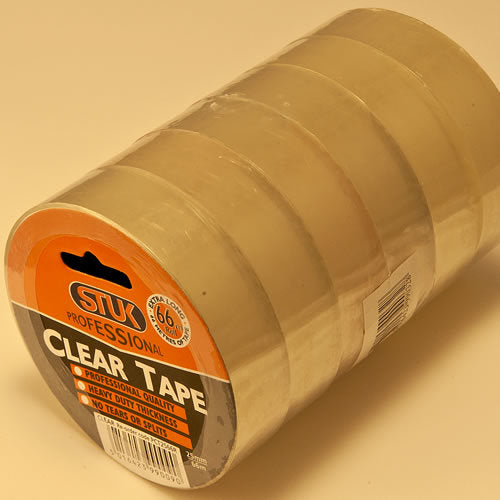 STUK Clear Tape - 19mm x 50m