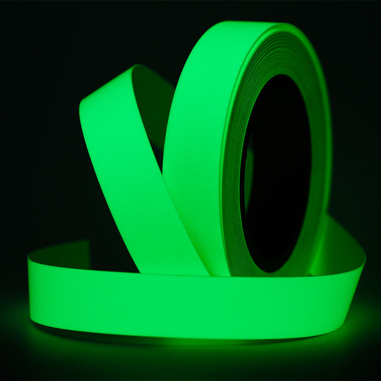 STUK Reflective Glow in the Dark Tape | Green - 22mm x 1M