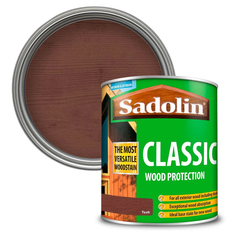 Sadolin Classic All Purpose Woodstain - Teak