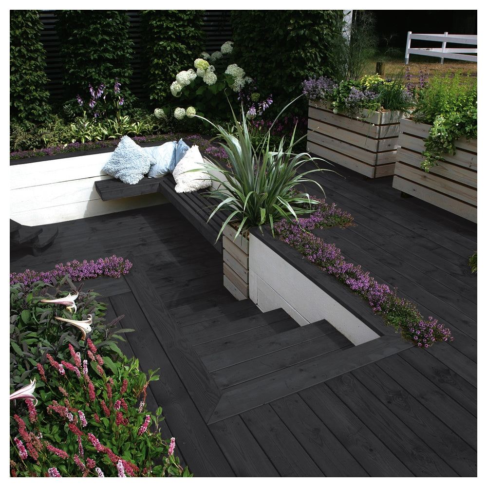 Sadolin Wet Wood Decking Stain | Charcoal - 2.5L