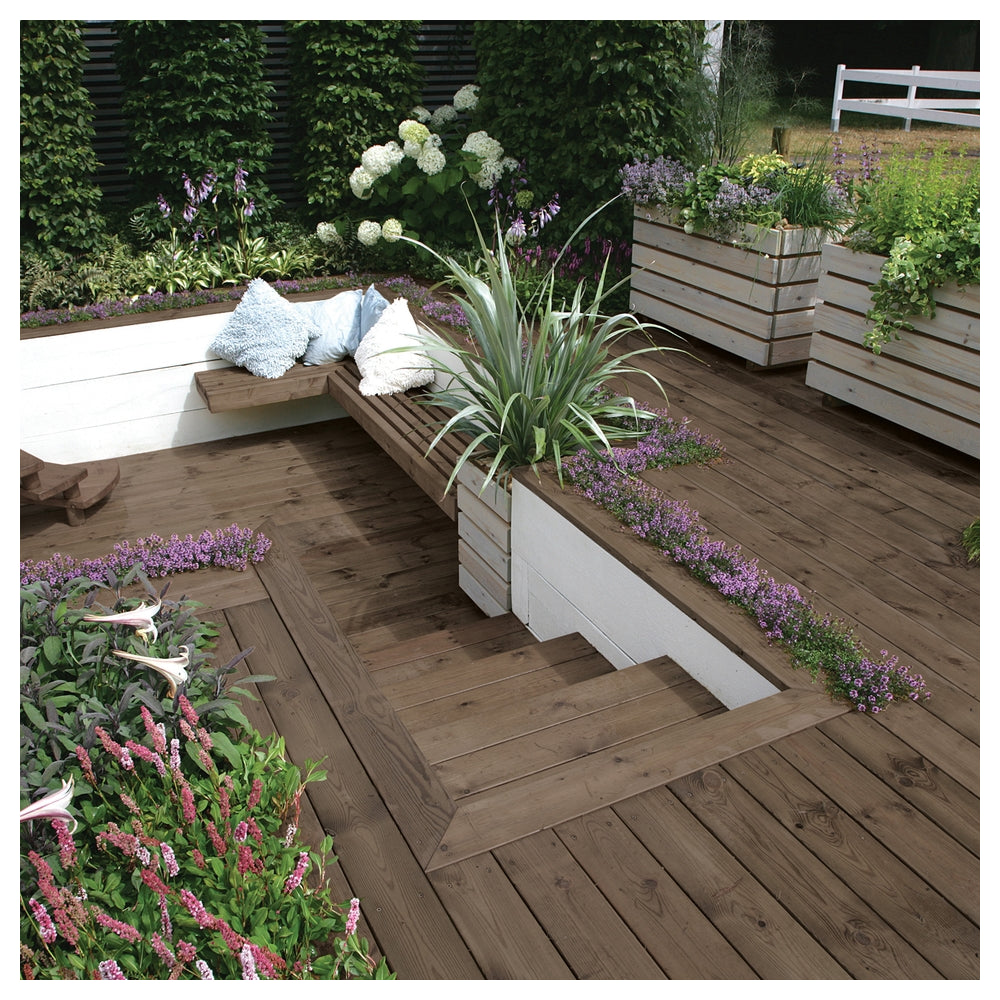 Sadolin Wet Wood Decking Stain | Dusty Oak - 2.5L