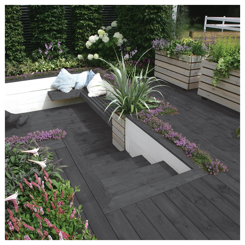 Sadolin Wet Wood Decking Stain | Grey Slate - 2.5L