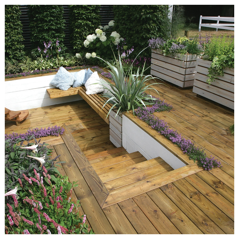 Sadolin Wet Wood Decking Stain | Light Oak - 2.5L
