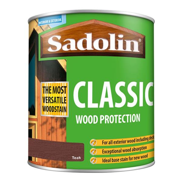 Sadolin Classic All Purpose Woodstain - Teak
