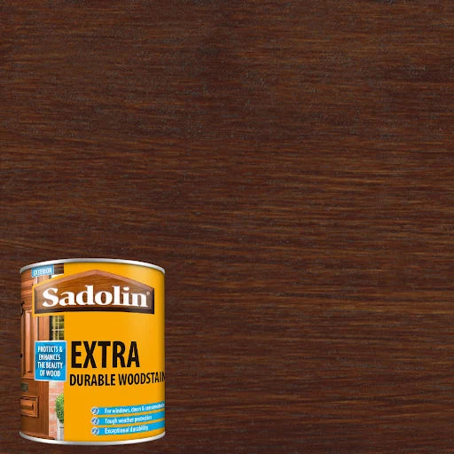 Sadolin Extra Durable Woodstain | Jacobean Walnut - 1L