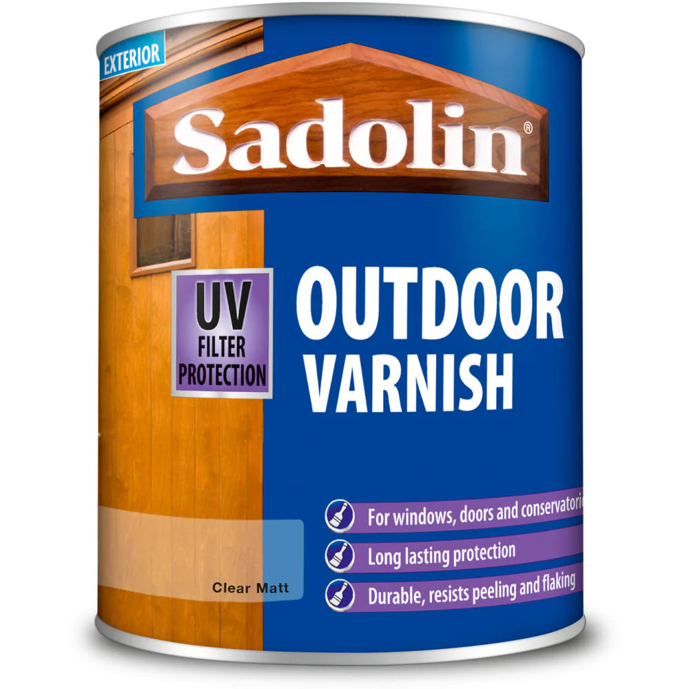 Sadolin Outdoor Varnish Matt - Clear
