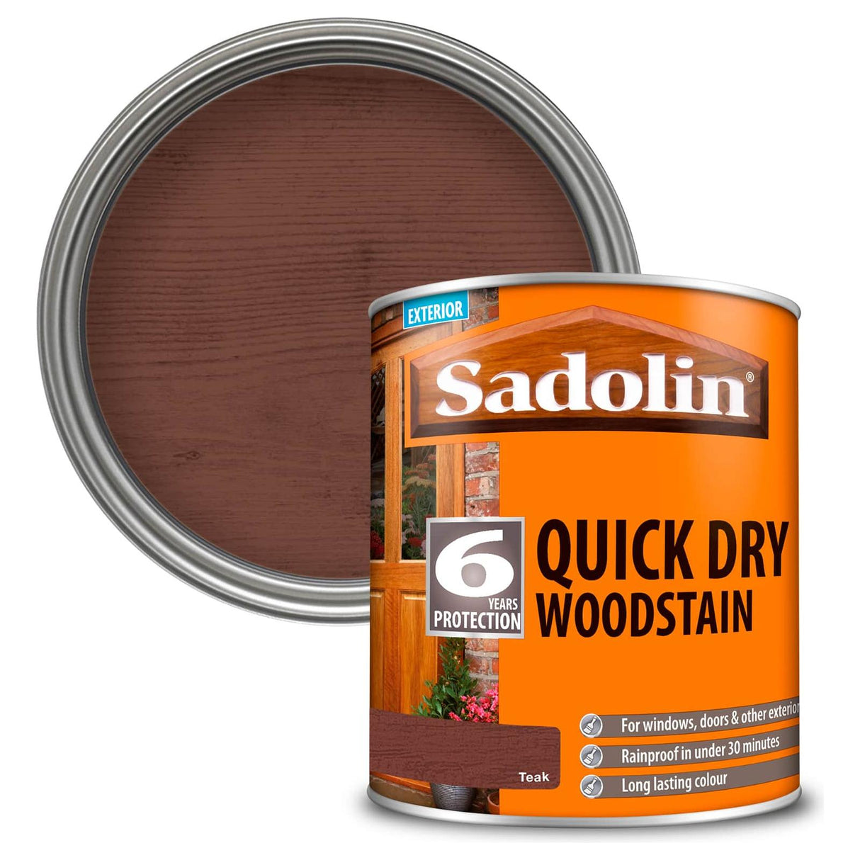 Sadolin Quick Dry Woodstain - Teak