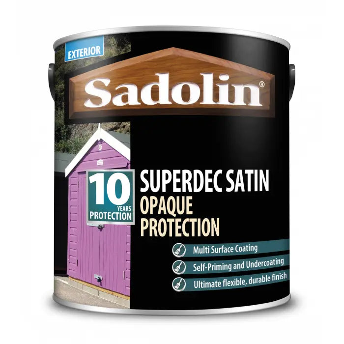 Sadolin Superdec Satin - Black