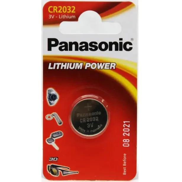 Panasonic Battery 3V Lithium Coin Cell | 20mm x3.2mm