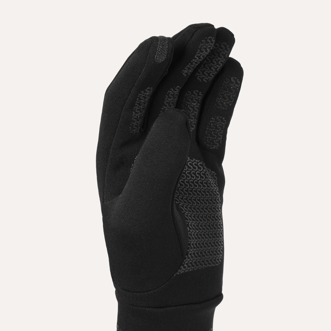 Sealskinz Acle Water Repellent Nano Fleece Gloves Black