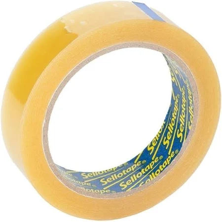 Sellotape Original Golden Tape - 18mm x 66m