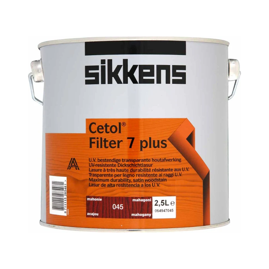 Sikkens Cetol Filter 7 plus 2.5L - Mahogany 045