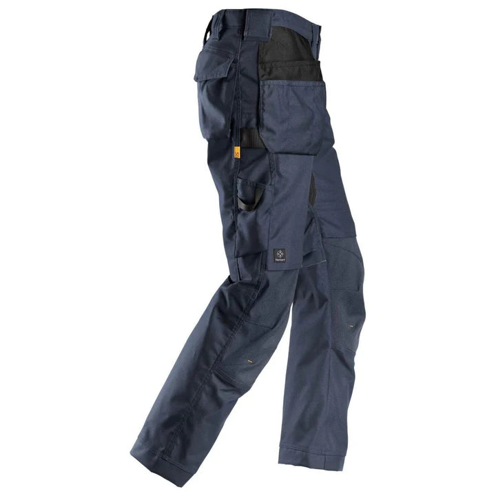 Snickers 6224 AllroundWork Canvas+ Stretch Work Trousers+ Holster Pockets