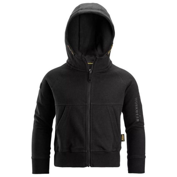 Snickers 7512 Junior Logo Hoodie - Black