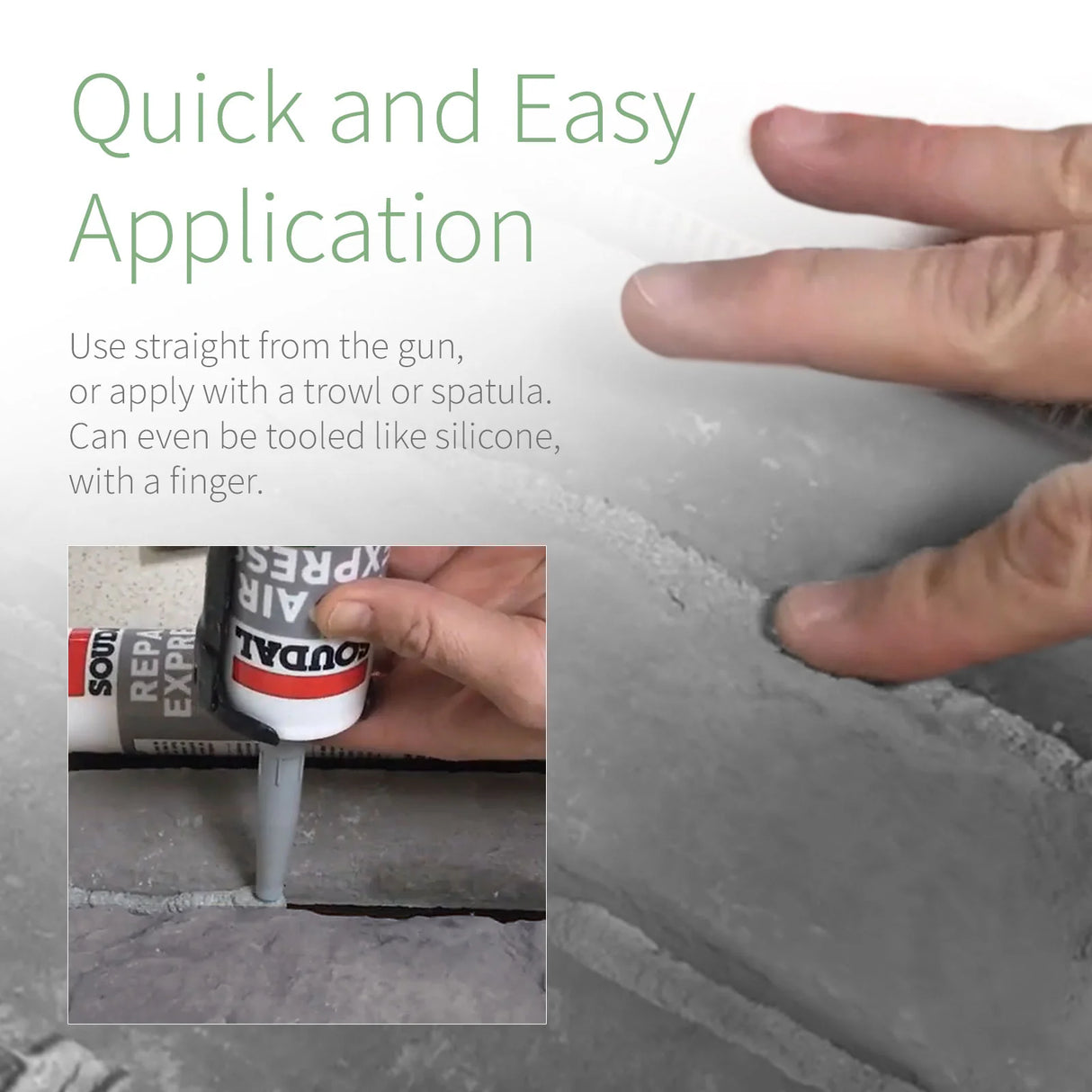 Soudal Repair Express Cement | Grey - 290m