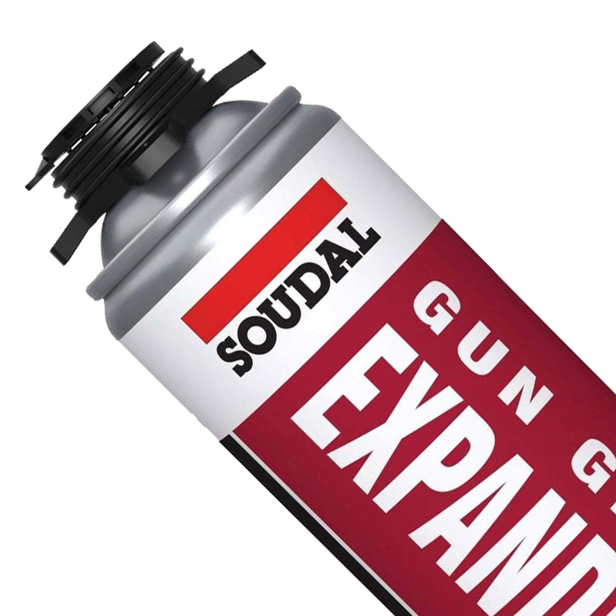 Soudal Expanding Gun Foam Kit (6 x 750ml Foam, 1 x Cleaner, 1 x Gun)