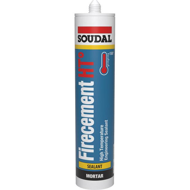 Soudal Fire Cement HT | Black - 300ml