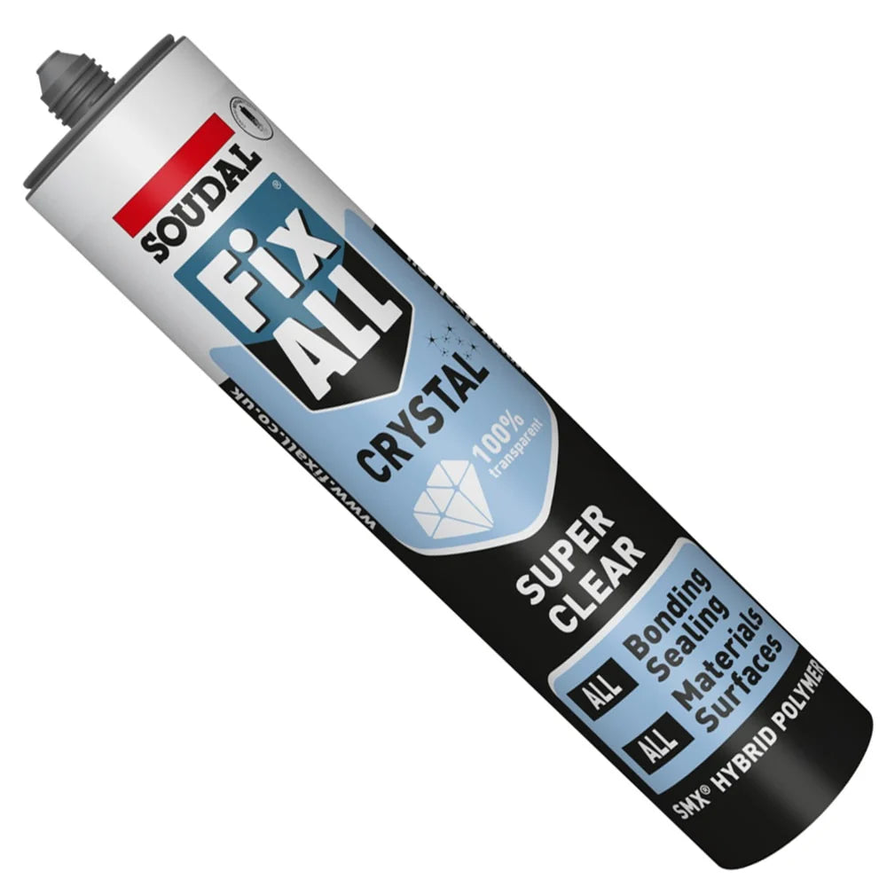 Soudal Fix All Sealant & Adhesive | Crystal - 290ml