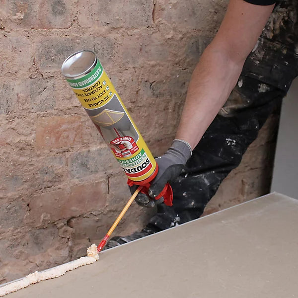 Soudal Genius Gun Plasterboard Adhesive Foam - 750ml
