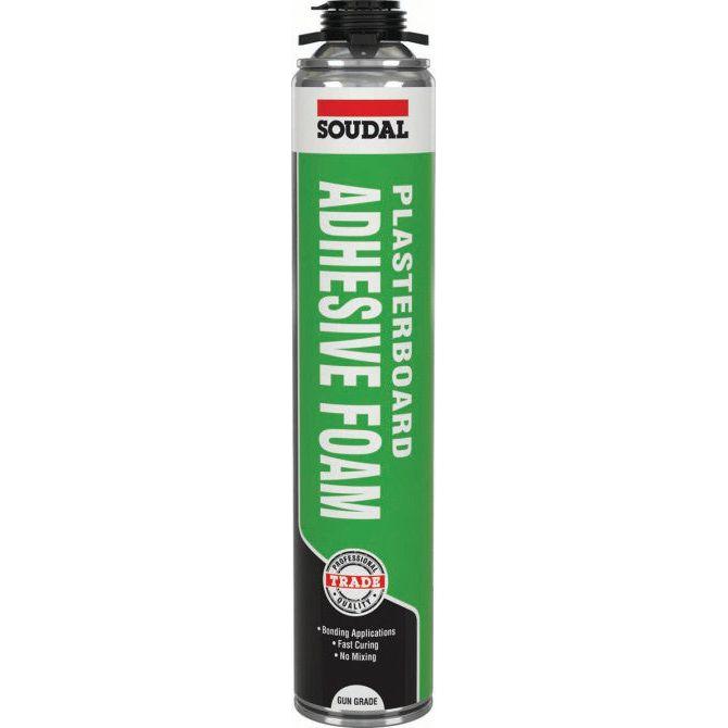 Soudal Plasterboard Adhesive | Gun Grade - 750ml