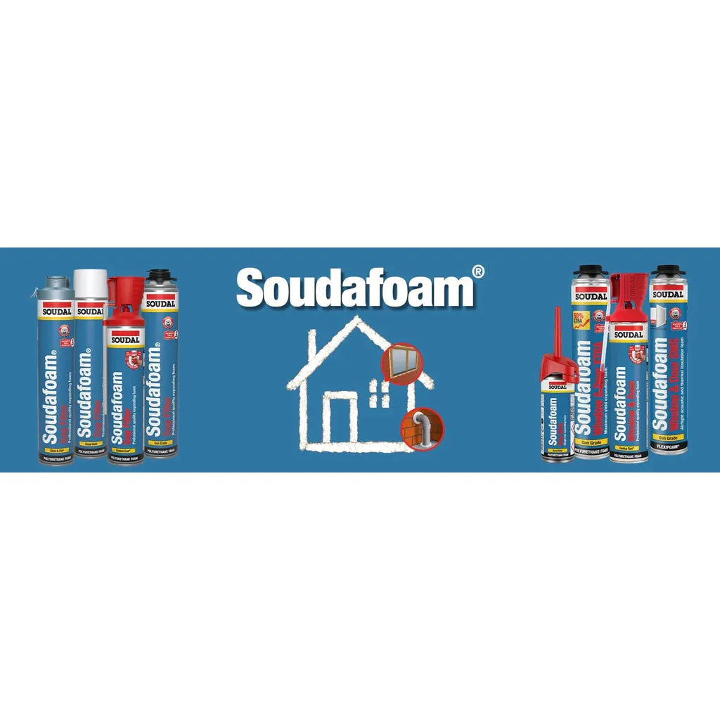 Soudal Soudafoam Gap Filler Expanding Foam | Gun Grade - 750ml