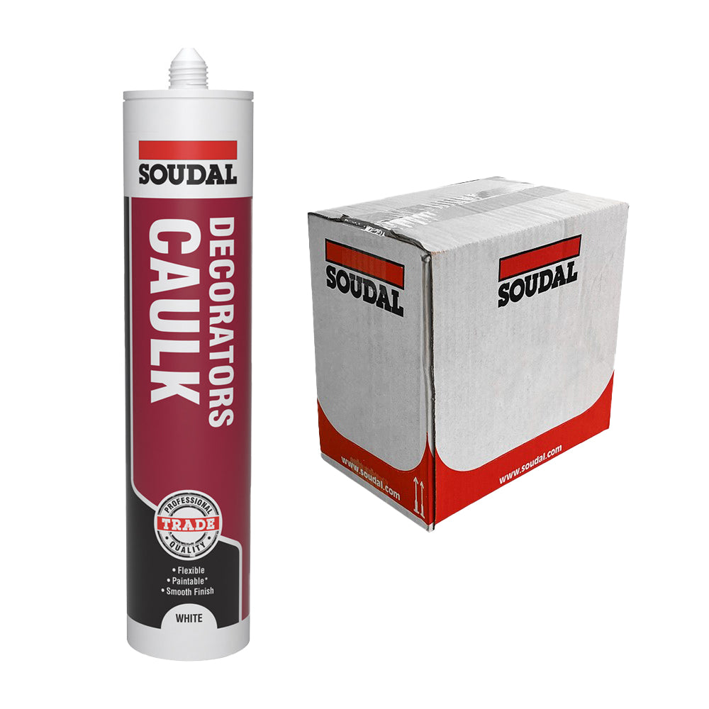 Soudal Trade Decorators Caulk | White - 290ml