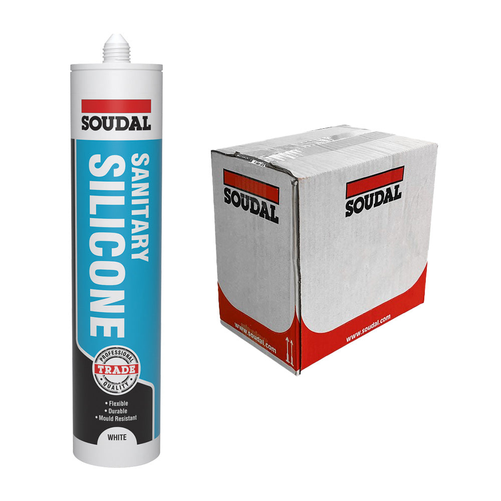 Soudal Trade Sanitary Silicone - 290ml