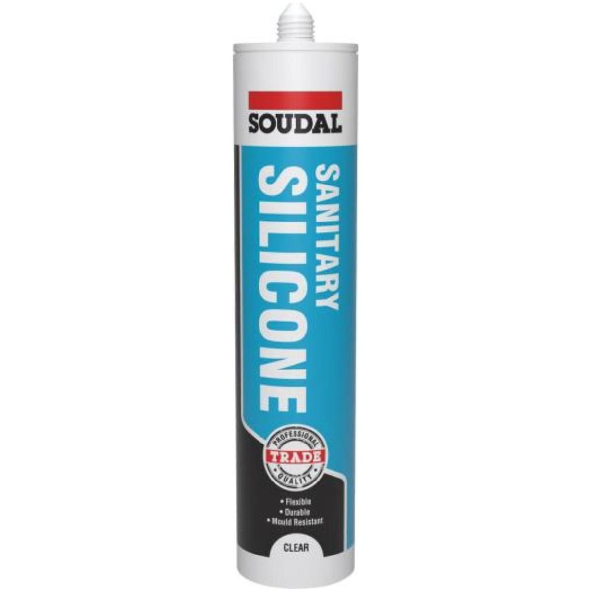 Soudal Trade Sanitary Silicone 290ml