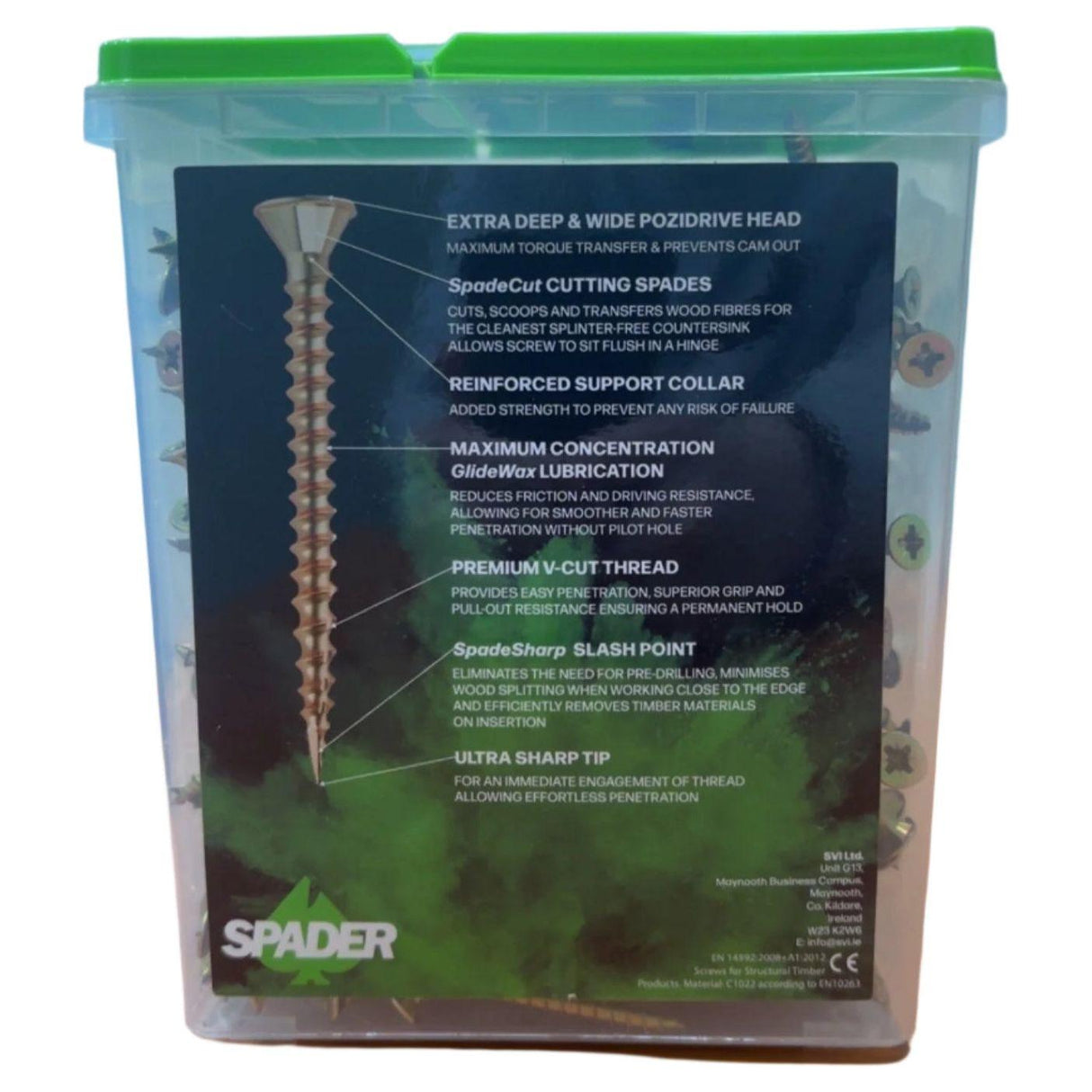 Spader Holdfast Superior Performance Woodscrews