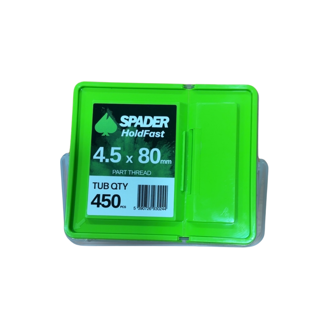 Spader Holdfast Superior Performance Woodscrews 4.5x80 QTY 450