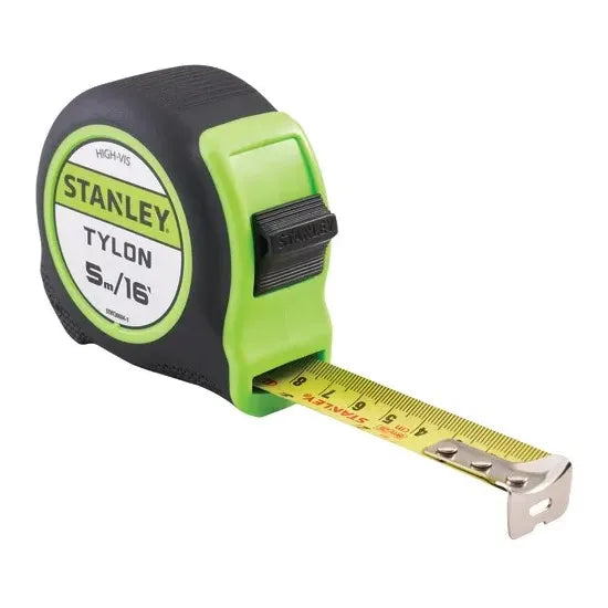 Stanley Hi-Viz Tylon Tape 5m (16ft)