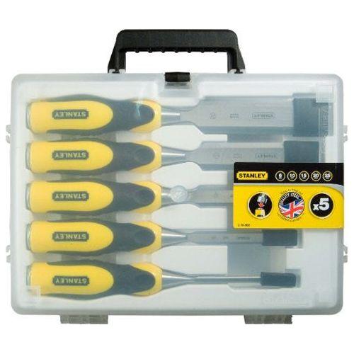 Stanley Dynagrip Chisel Set-Wood With Strike Cap