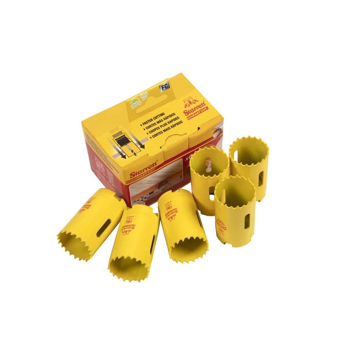Starrett Fast Cut Hole Saw | Pack of 6 32MM