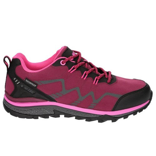 Hi-Tec Stinger Waterproof Hiking Shoe | Women - Rose/Black