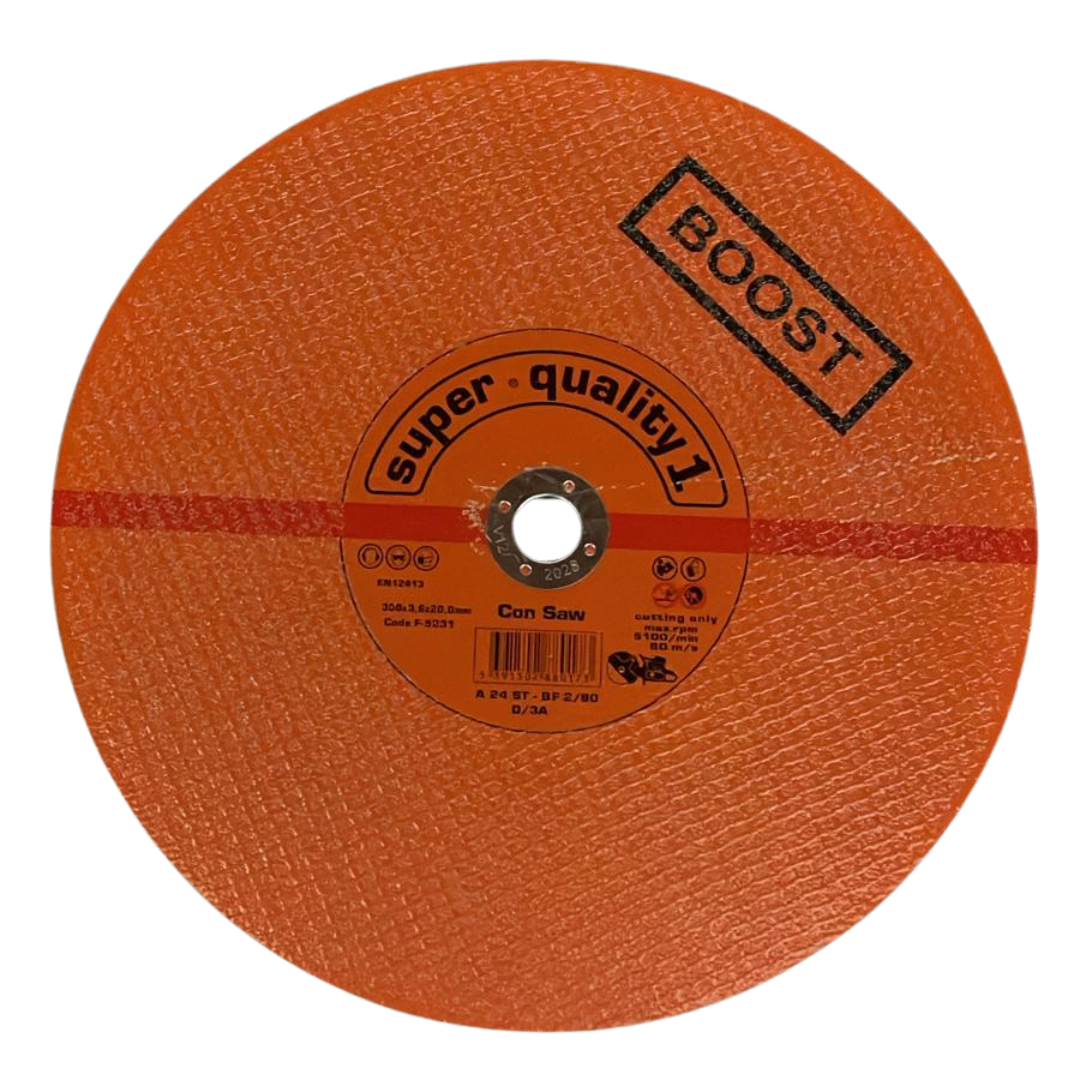 Super Quality 1 Metal Cutting Orange Disc | 12 inches (300mmx3.6mmx20mm)
