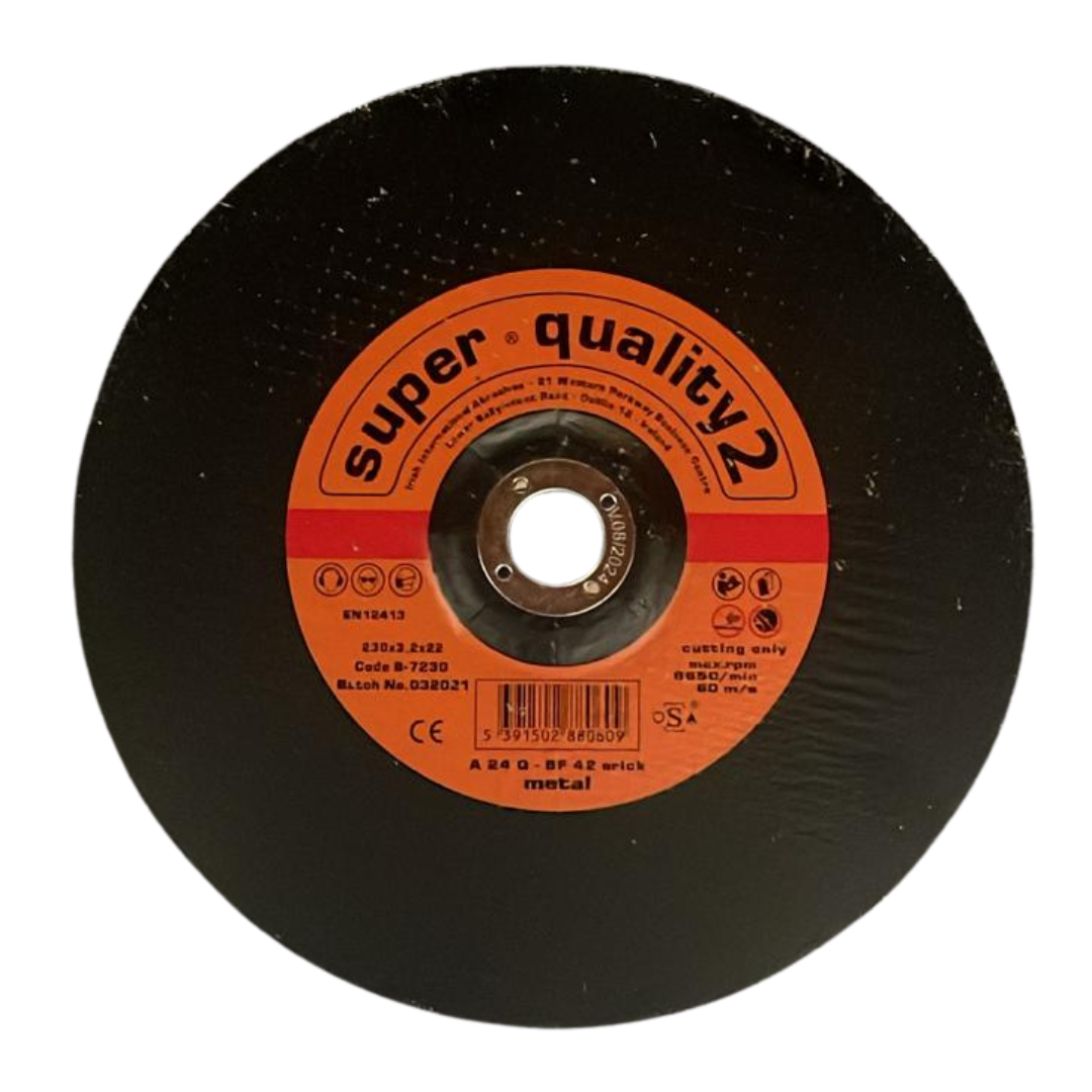 Super Quality 2 Metal Cutting Disc | 9inch - 230x1.9x22MM