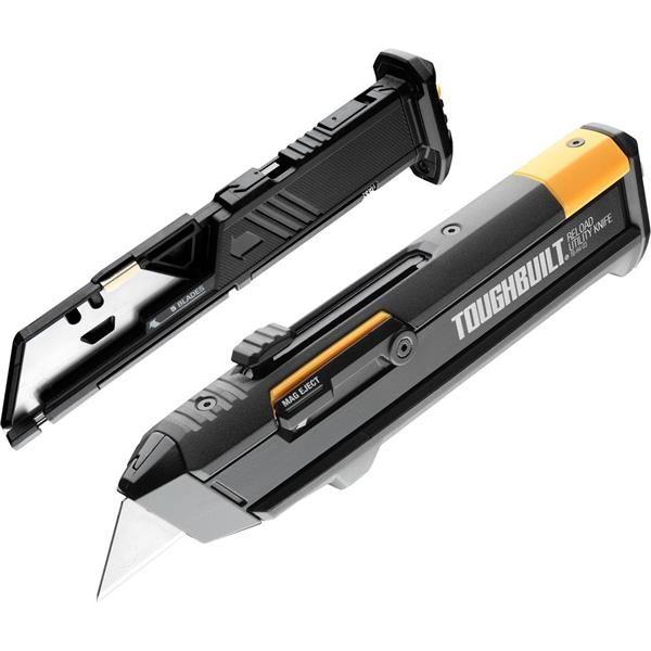 Toughbuilt Reload Utility Knife with 2 Blade Magazines TB-H4S2-03