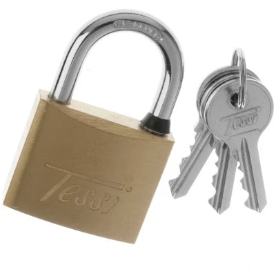 Tessi Solid Brass Padlock | 40mm