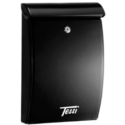 Tessi Plastic Post Box | Black
