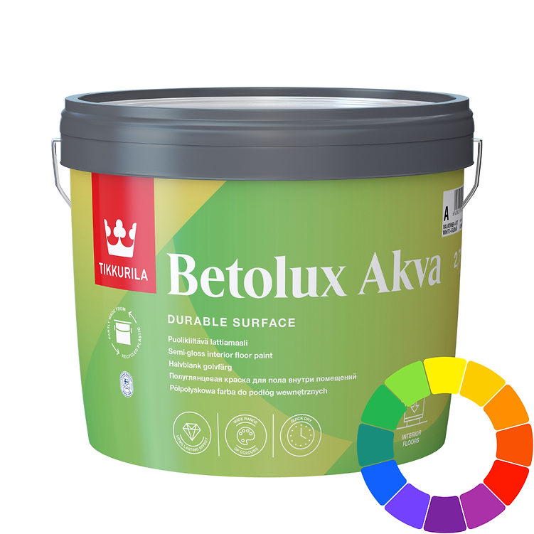 Tikkurila Betolux Akva Floor Paint