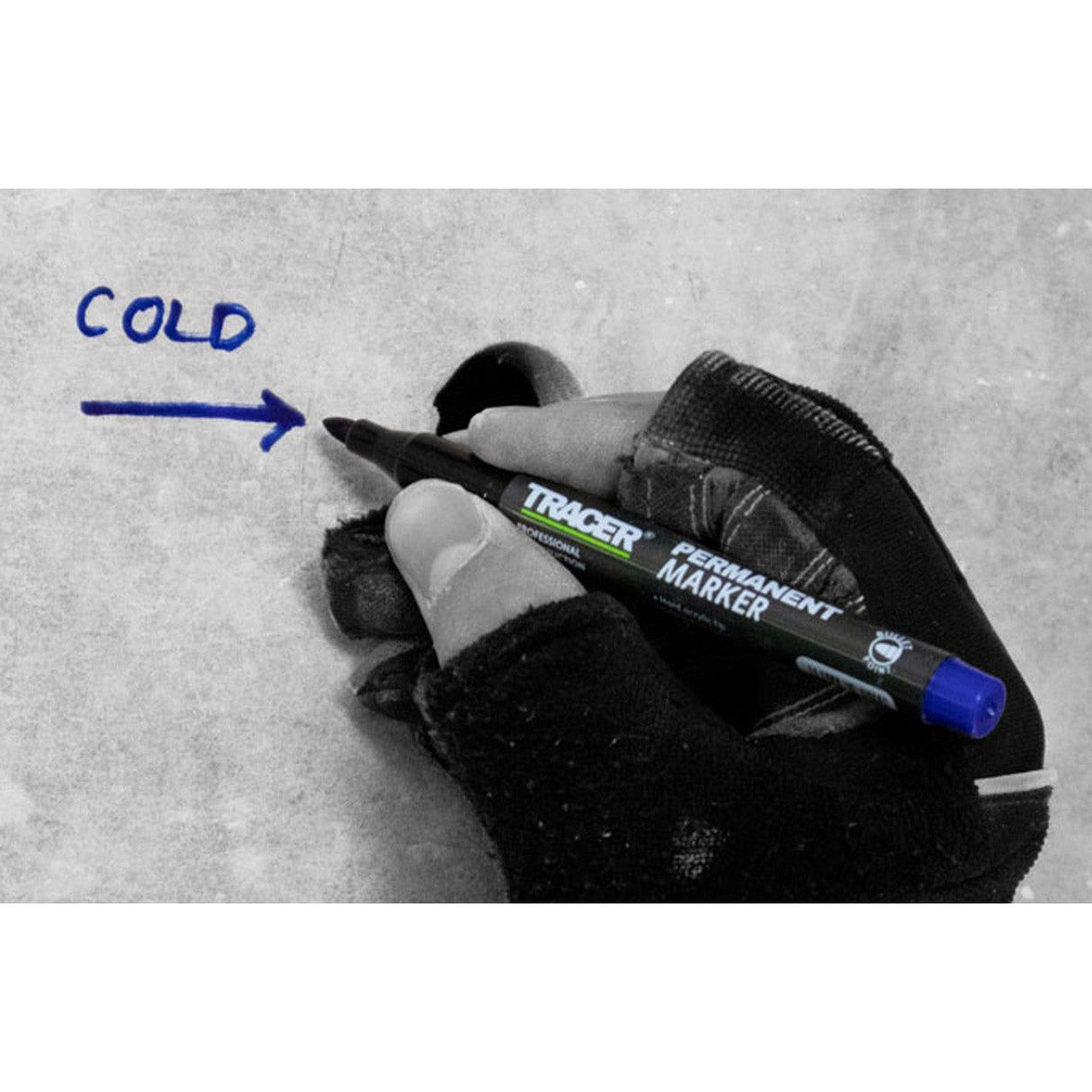 Tracer APM2 Bullet Point Permanent Marker - Blue