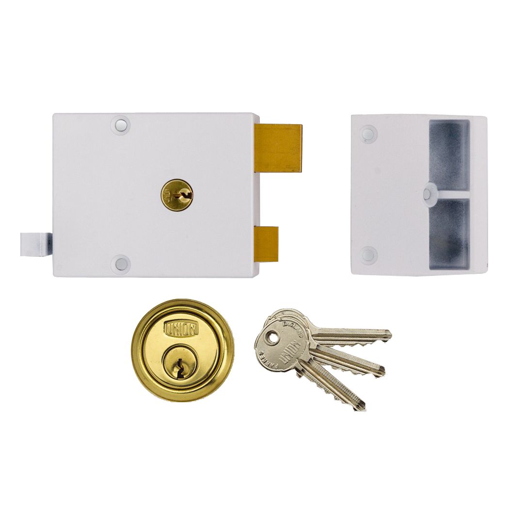 Union 1332 Cylinder Rim Drawback Lock | 60mm