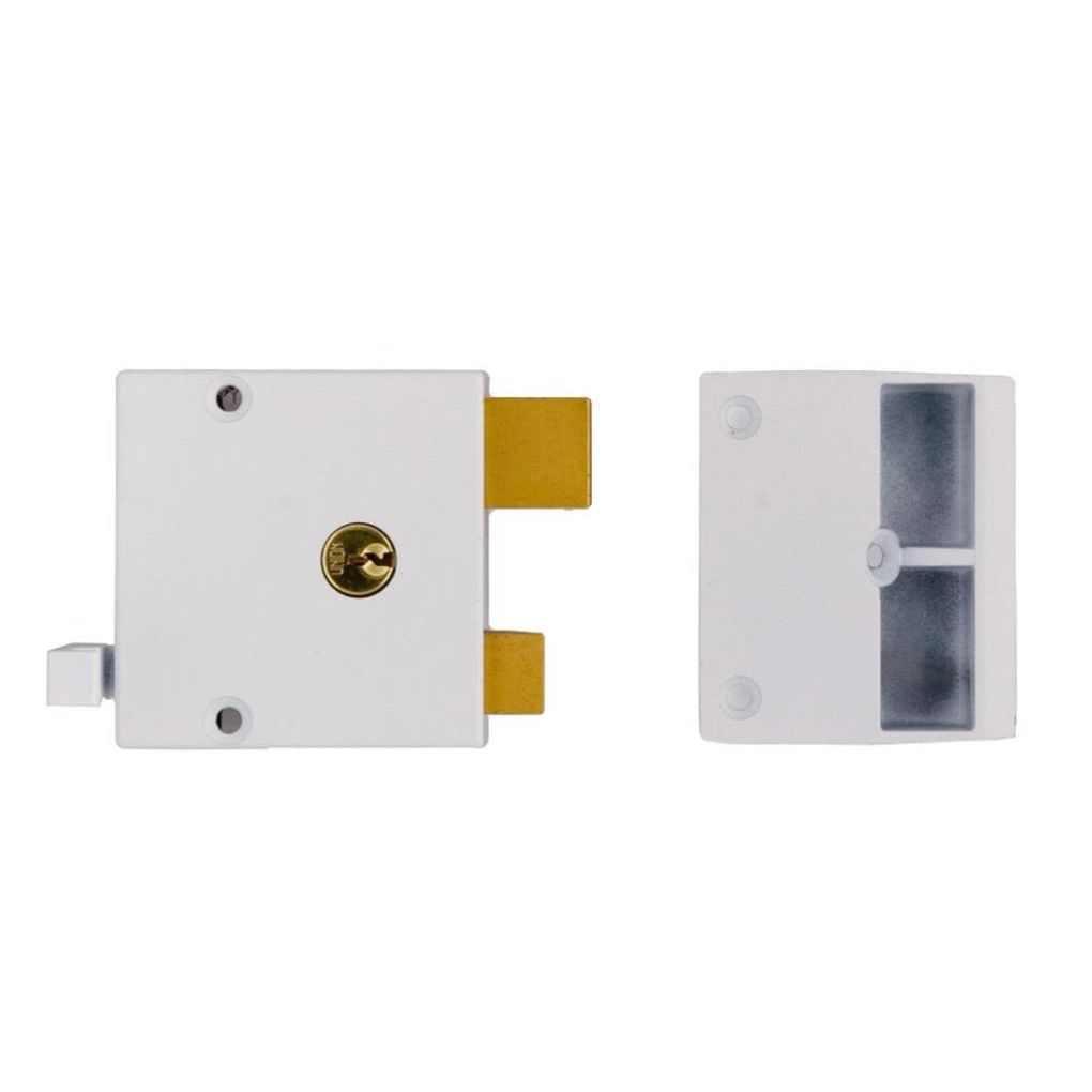 Union 1334 Narrow Stile Cylinder Rim Drawback Lock | 50mm